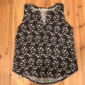 Black and white top by Loft